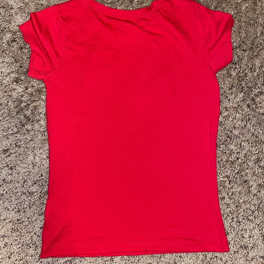 Size 7 girls (small) NWOT Kansas City (KC) Chiefs Shirt - Picture 5 of 5